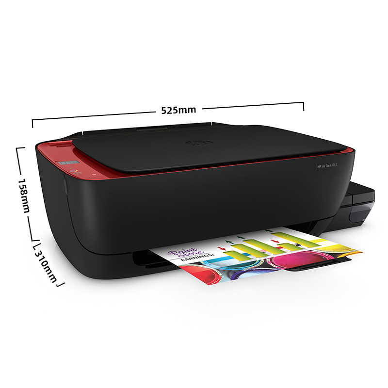 惠普(hp)tank411 589打印机家用 墨仓式连供打印机办公照片彩色喷墨