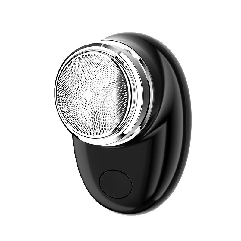 纯淳新款电动剃须手机支架充电款大功率旅行便携式剃须 颜色随机