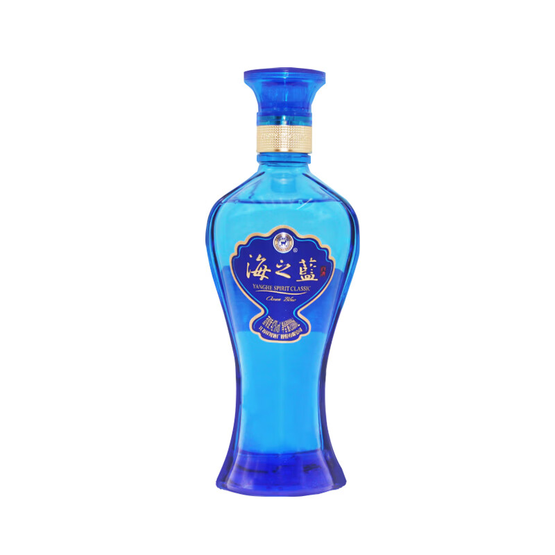 洋河海之蓝 小酒版 浓香型 42度 100mL 1瓶 单瓶装