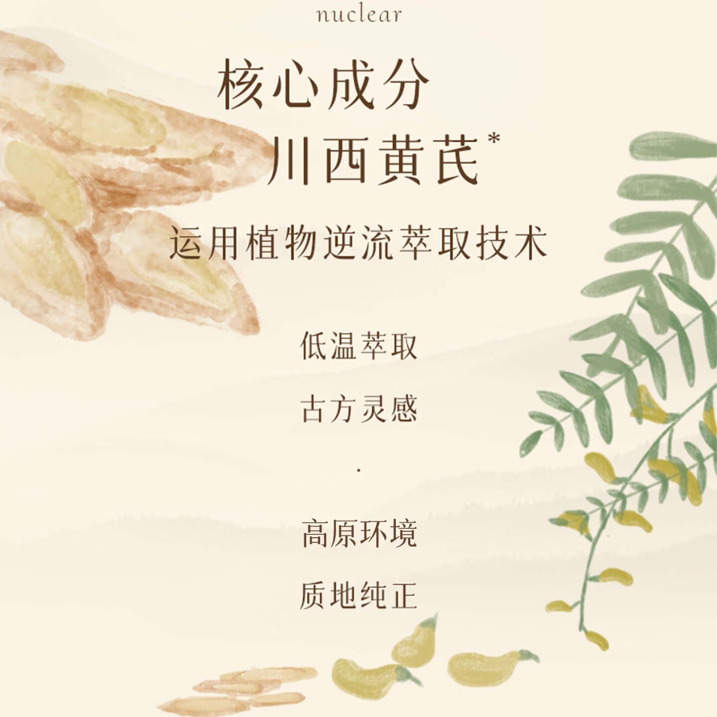 春娟[品牌官旗]黄芪养颜霜40g抗皱紧致多效滋养保湿提亮护肤品面霜 单瓶（慕斯质地，进阶多效）