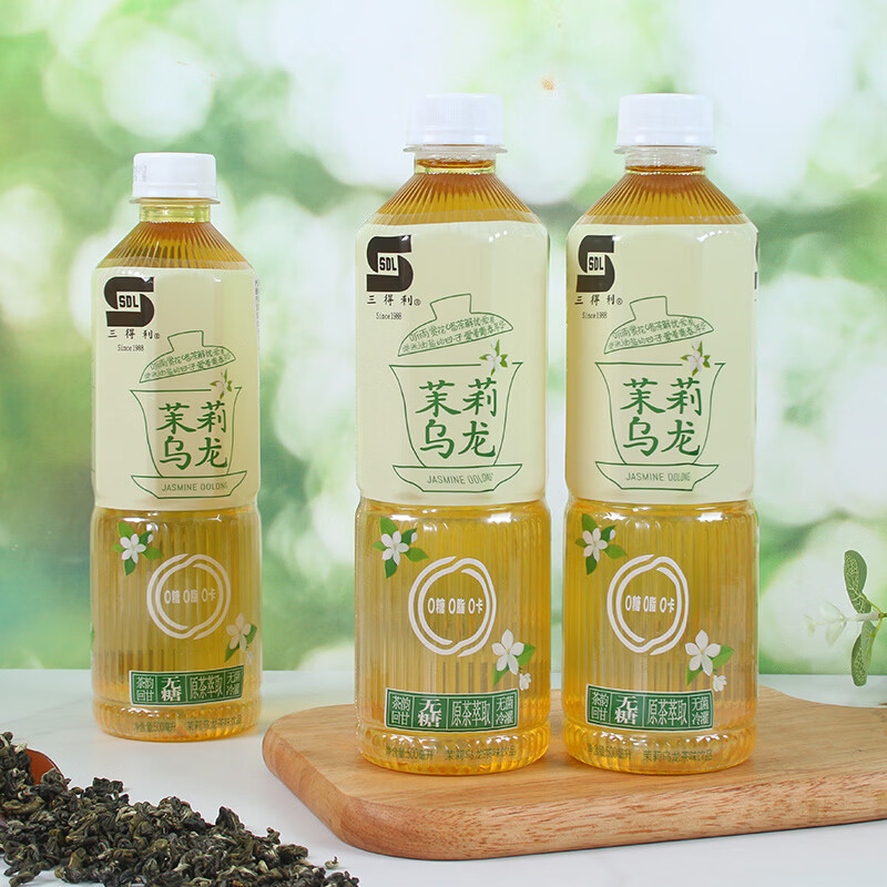 三得利SDL茉莉乌龙茶饮料夏日清爽解腻 零糖无添加剂 500ml整箱装 茉莉乌龙茶500ml*15瓶【日期新鲜】