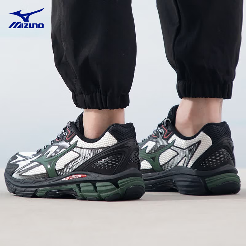 美津浓（MIZUNO）halo mix户外跑步鞋男鞋 夏季季新款山系复古休 D1GH2408-02 36.5