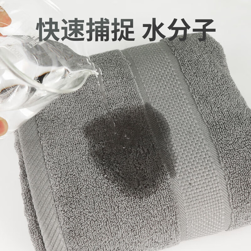 纯棉浴巾抗菌男女通用洗澡专用吸水加厚新疆长绒棉不易掉毛洗澡巾 蓝色 380g