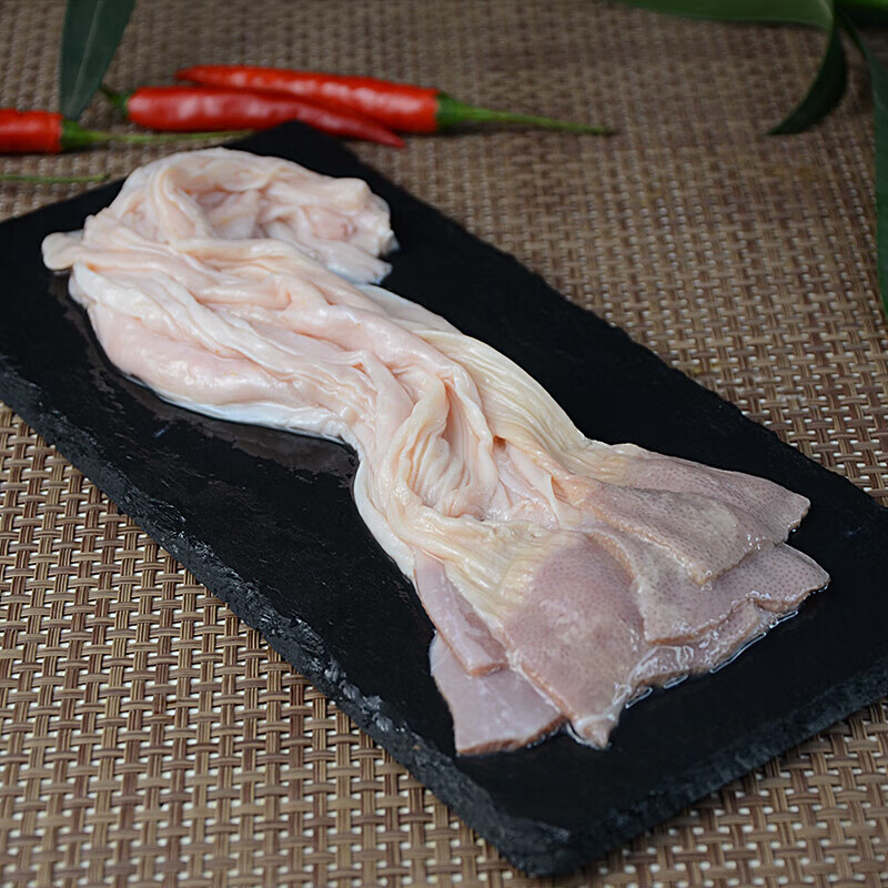 果亦橙新鲜鸭板肠生冷冻鸭食管生鲜鸭货鸭肠鸭食带腺胃鸭肚火锅 2斤