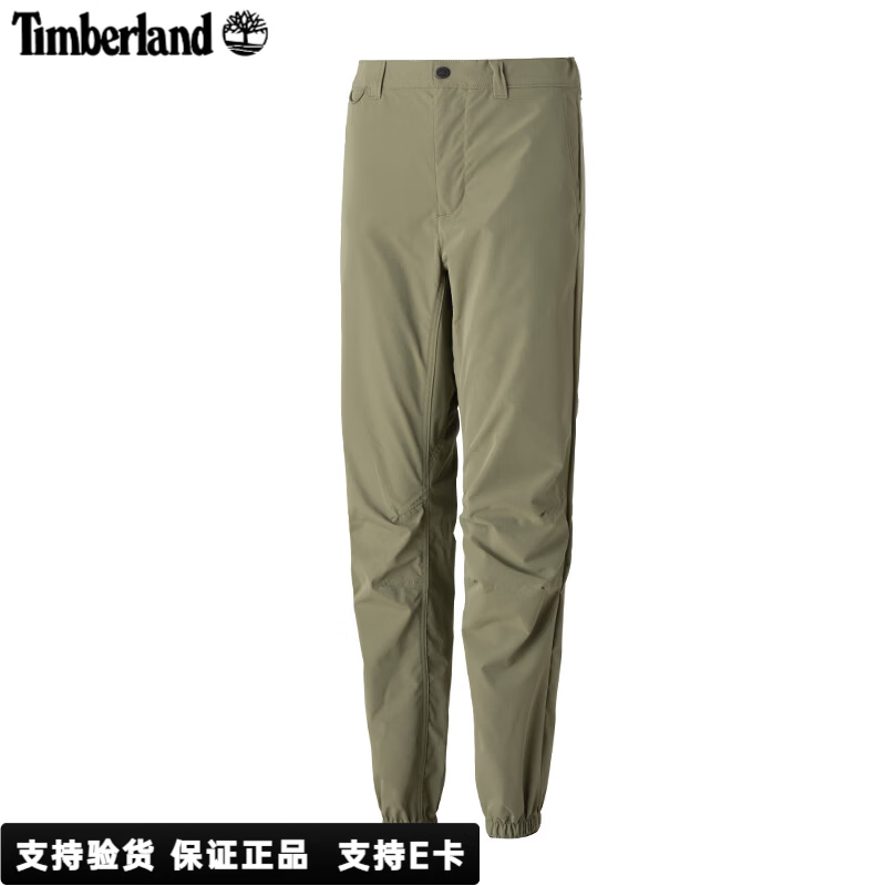 添柏岚（Timberland）裤子男裤 春夏户外运动裤通勤时尚伞兵工装休闲裤A5XFF 卡塞尔绿色/A5XFF590 XL
