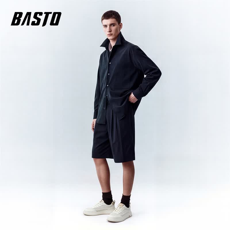 百思图（BASTO）夏季透气网面鞋男2026新款百搭男士休闲板鞋软底防滑耐磨鞋子 白杏色 41 【运动鞋码】