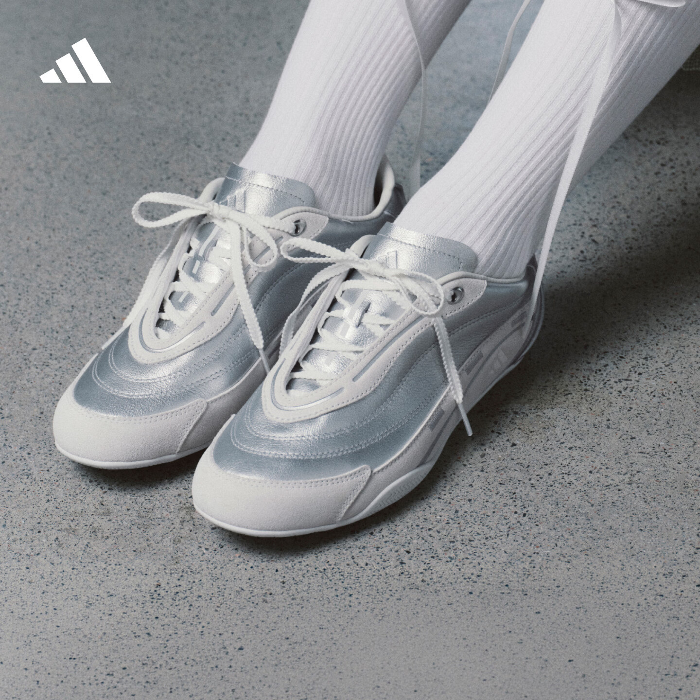 adidas FOS系列URBAN REVERIE 2.0城市机能经典薄底鞋女阿迪达斯 金属银/亮白/晶白(推荐选小半码)   36.5  