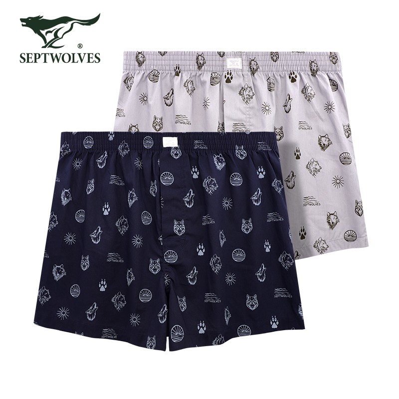 七匹狼阿罗裤男士内裤价格趋势-舒适透气短裤推荐