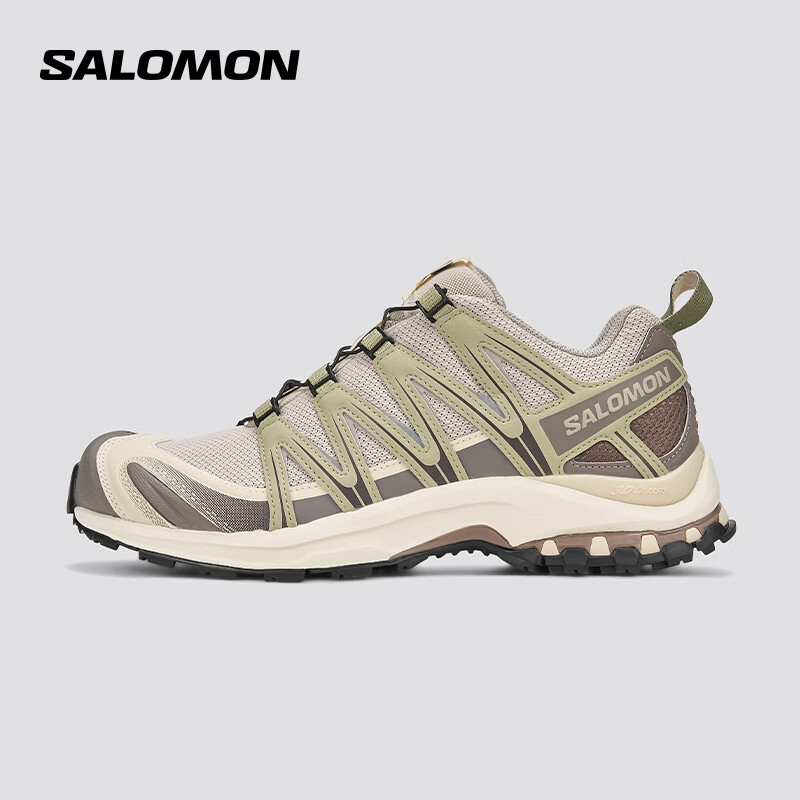 萨洛蒙（Salomon）男女款 城市轻户外舒适透气稳定支撑潮流穿搭运动鞋 XA PRO 3D 银云灰 454852 38 (UK 5丨 38)