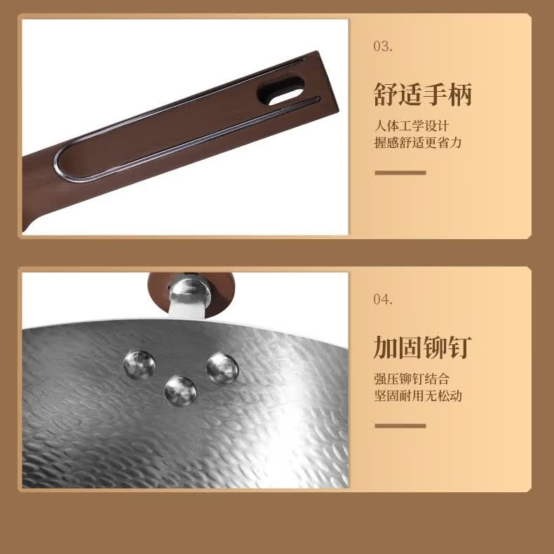 家用纯钛炒锅无涂层不粘锅家用炒锅纯钛大肚锅汤锅老人健康锅 银灰色 28cm TA1 纯钛材料 99.6% 纯钛大肚锅 28cm