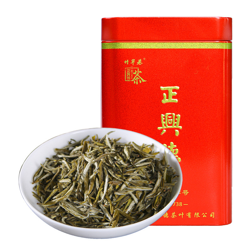 竹竿巷正兴德 国营茉莉花茶小金龙茉莉飘雪白毛猴白雪龙芽满两罐送