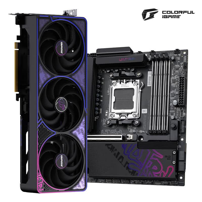 七彩虹(Colorful)iGame GeForce RTX 5060 Ti Ultra OC 8GB+iGame B850M ULTRA-S V14