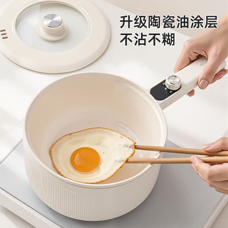 友多（YouDo）婴儿辅食锅多功能蒸煮一体不锈钢电煮锅宝宝专用小奶锅煲粥电炖锅 【抗菌内胆】机械款2.5L 不带蒸笼
