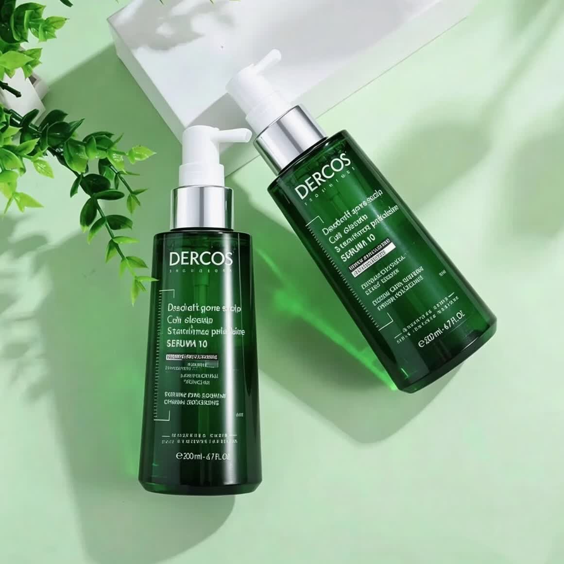 薇姿Vichy Dercos去屑头皮精华液干燥头皮按摩补水清爽改善毛躁强韧 去屑止痒头皮护理精华90ml*1