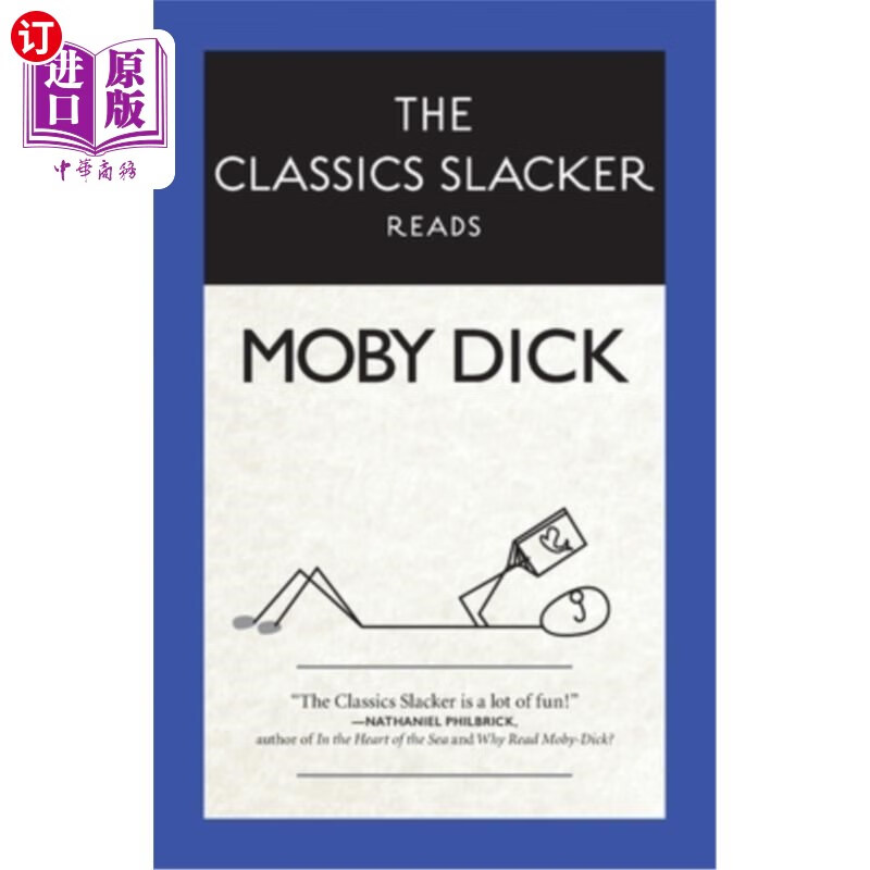 海外直订the classics slacker reads moby dick 经典懒鬼读白鲸记