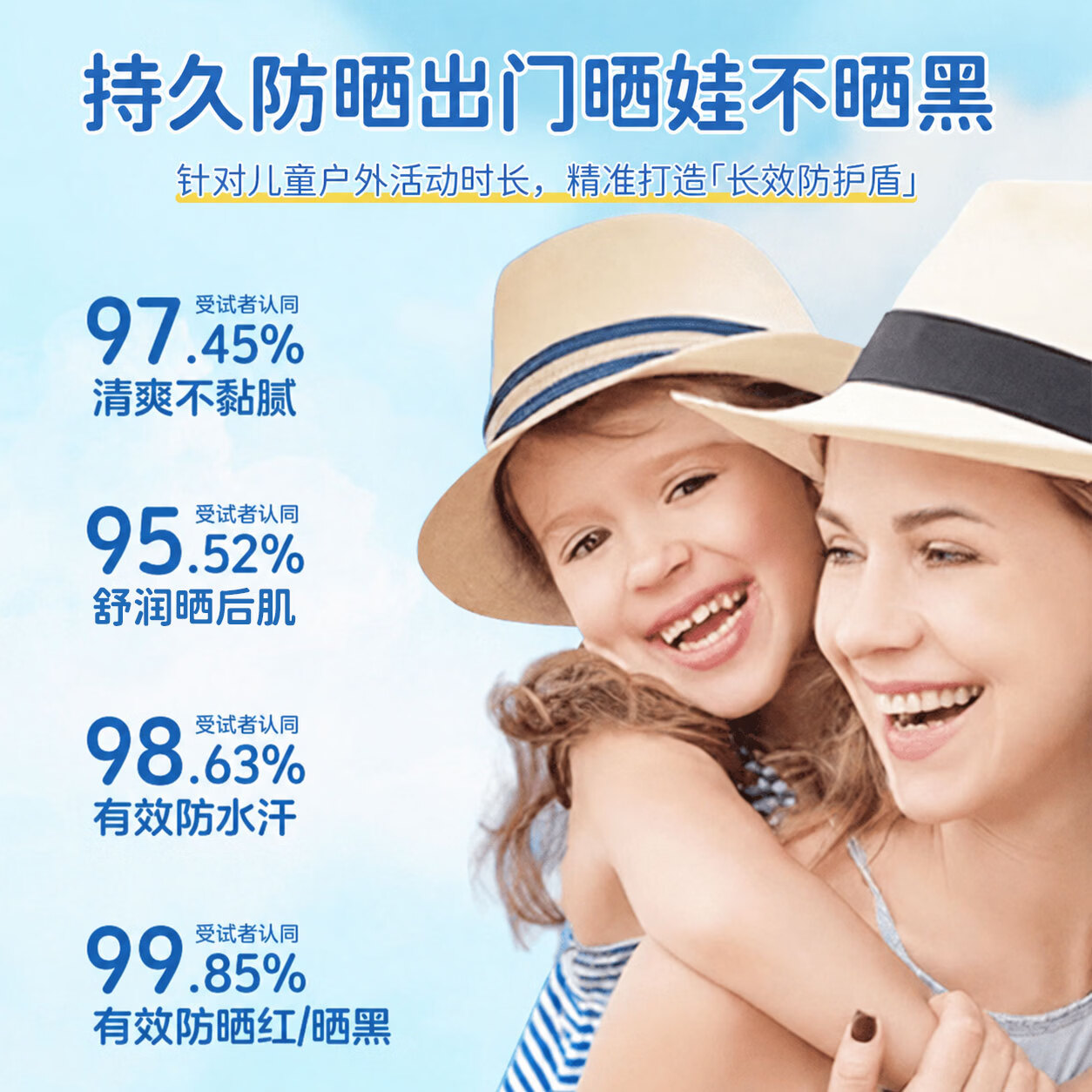 AYUCV儿童防晒霜3-6-12岁男女士防水防汗防紫外线小金盾物理防晒乳 【小金盾认证】婴儿防晒霜30g 儿童防晒霜TOP榜第一