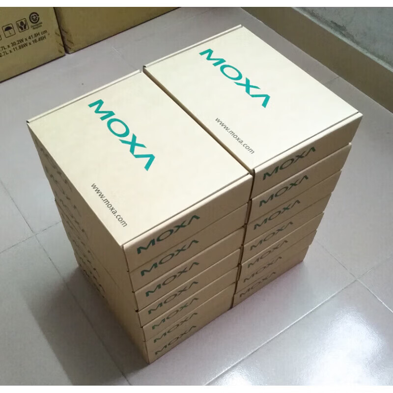 摩莎卡MOXA CP-104EL-A串口卡RS232 PCI-E卡工业多串口卡原装 绿色