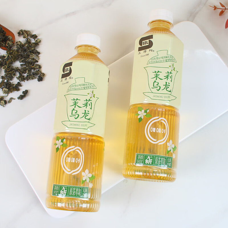 三得利SDL茉莉乌龙茶饮料 无糖无添加剂 500ml*15瓶整箱【日期新】