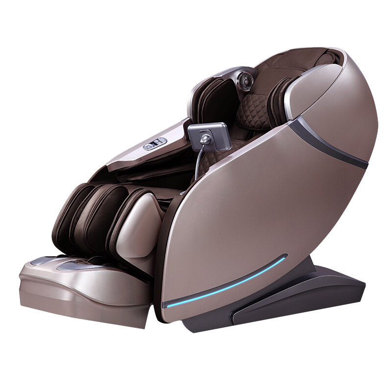艾力斯特（iRest） 按摩椅家用全身老人电动按摩沙发智能太空舱自动零重力SL导轨A100S 复古咖-品牌尖端品质+液晶大屏影音享受