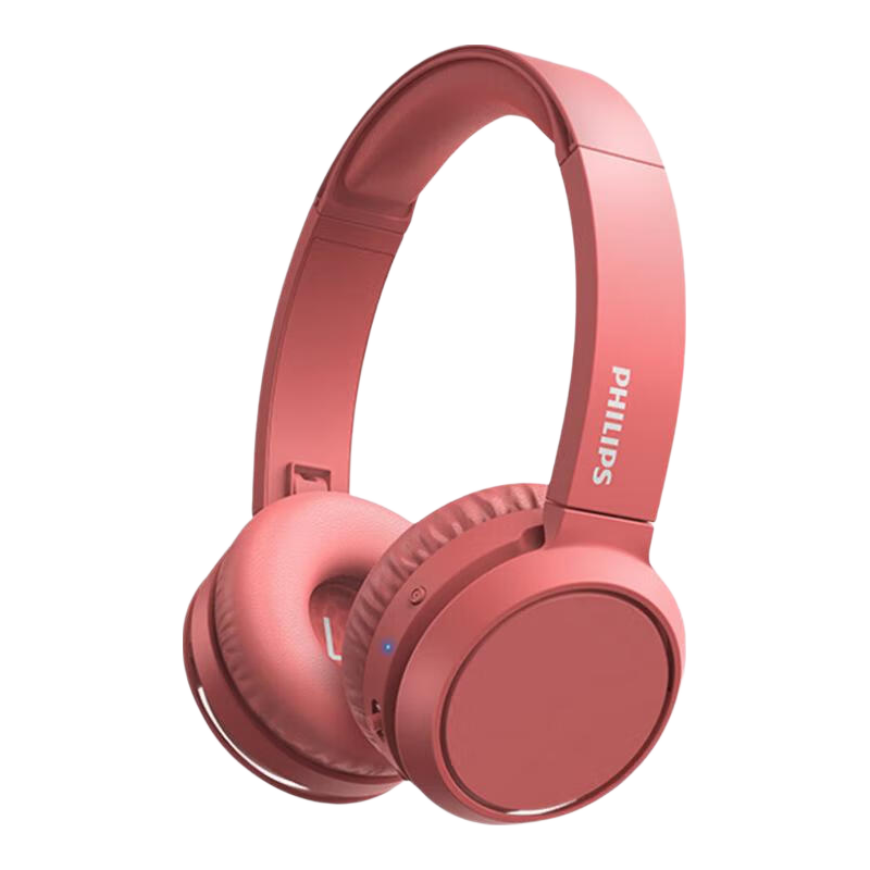PHILIPS 飞利浦 H4205 耳罩式头戴式降噪蓝牙耳机 活力红