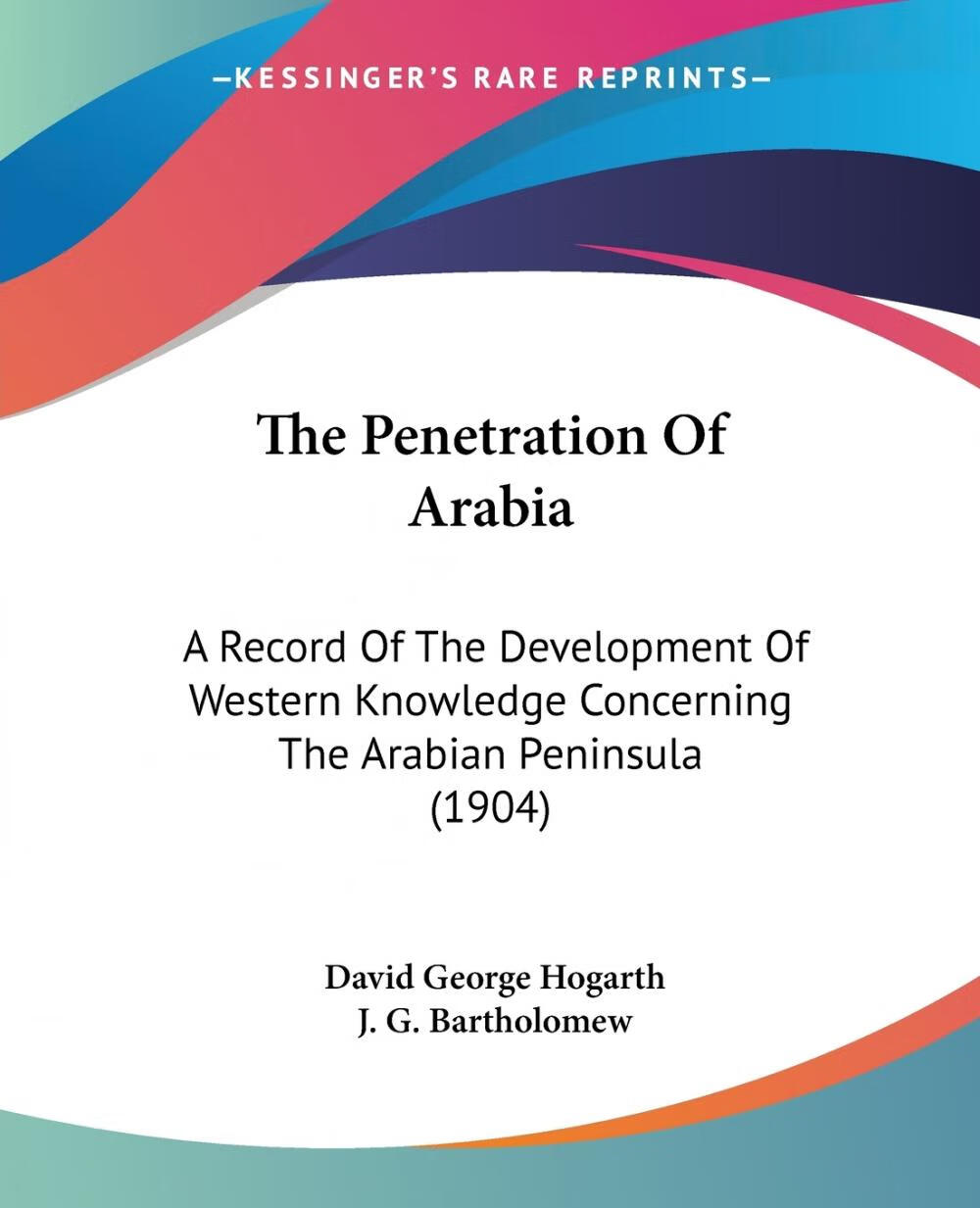 【预售 按需印刷】the penetration of arabia