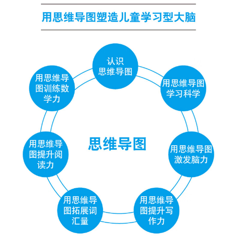 硅谷工程师爸爸的超强思维导图课：塑造儿童学习型大脑详情图