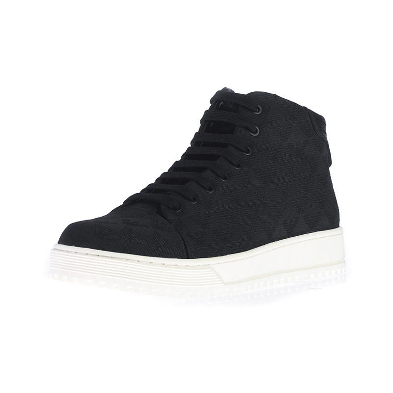 阿玛尼(emporio armani)ea男鞋男士低帮休闲logo百搭运动板鞋x4z103xn