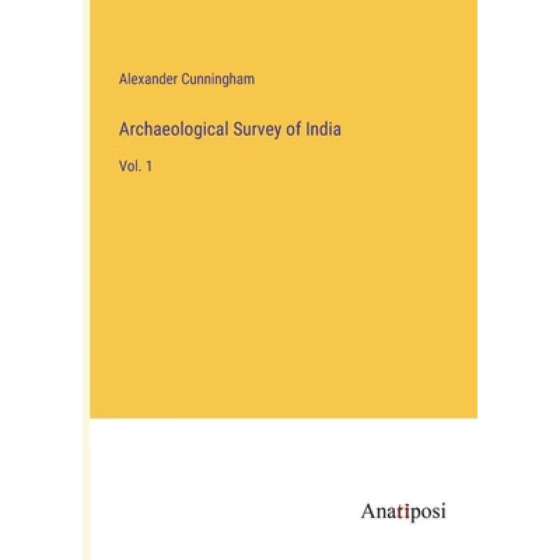 预订 archaeological survey of india: vol. 1