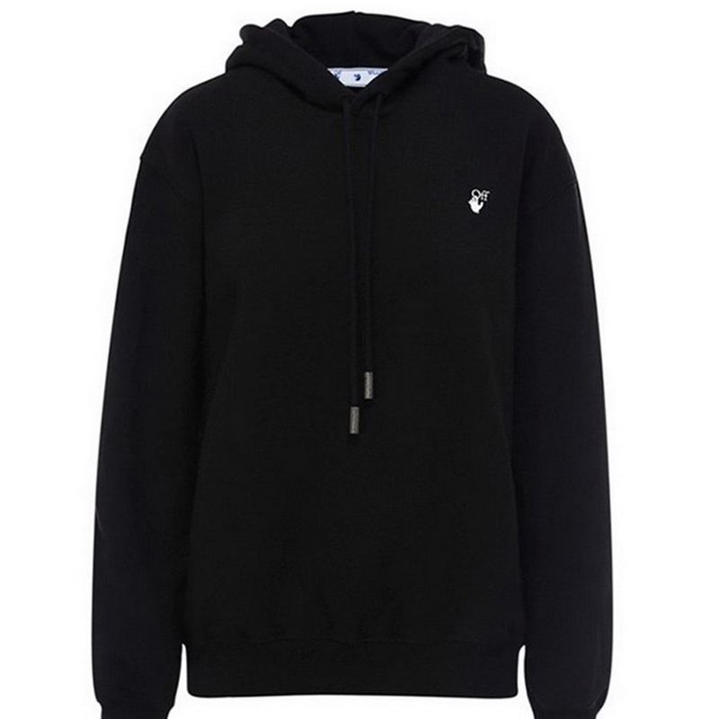 off white女士休闲卫衣owbb032e20jer001龙年奢饰品潮牌 黑色 m