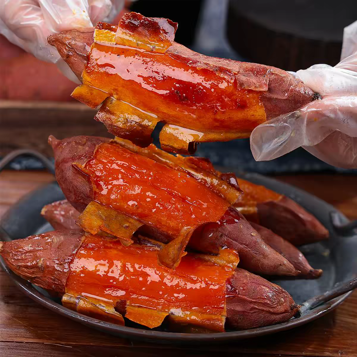 豔疅正宗山东烟薯25号糖心地瓜红薯新鲜农家精选软糯番薯沙地生鲜蔬菜 带箱5斤中果【约6-16个】糖心流油|单果150-400g