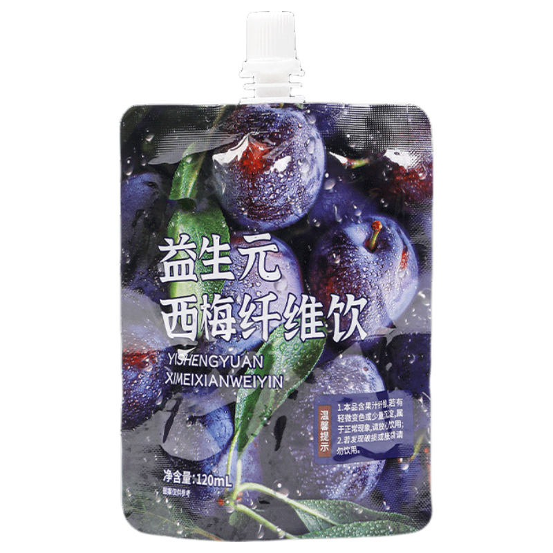 【活动】益生元西梅饮膳食纤维果汁饮料果蔬饮品金银花柚子汁饮料 苹果黄芪水 100ml*1袋 1单不发货，分开拍2单