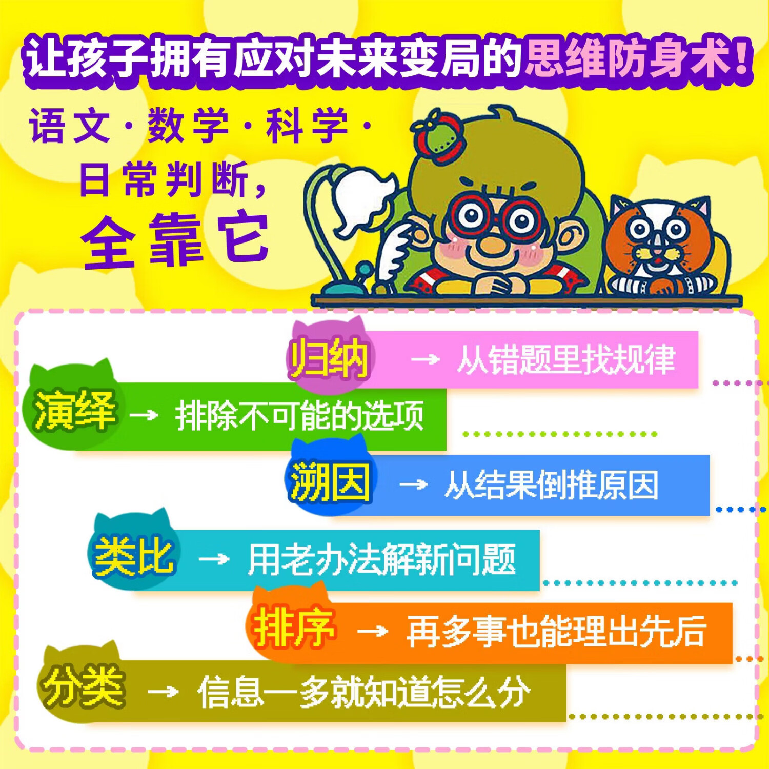 首发 原来是逻辑呀!互动游戏绘本(全6册)帮孩子升级思维系统 原来是逻辑呀!互动游戏绘本(全6册)