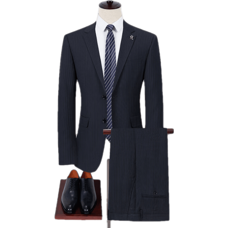 montagut 梦特娇官方直发西装两件套秋新款男士西服西裤套装伴郎新郎