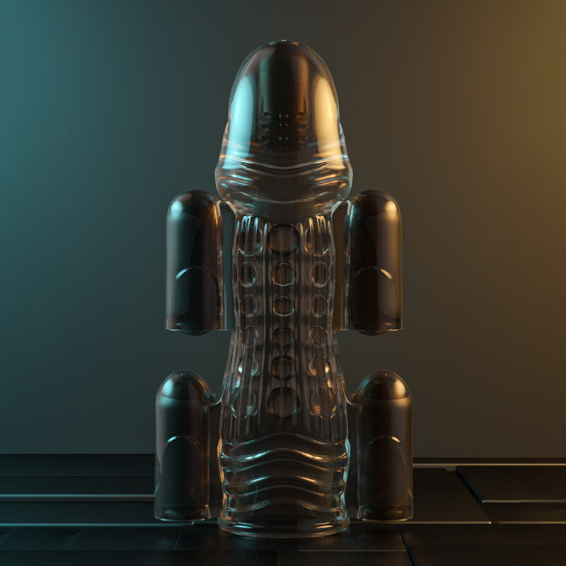 微侬夫妻情侣床上互动男性器震动按摩器小型振动按摩棒 款(冲天炮)