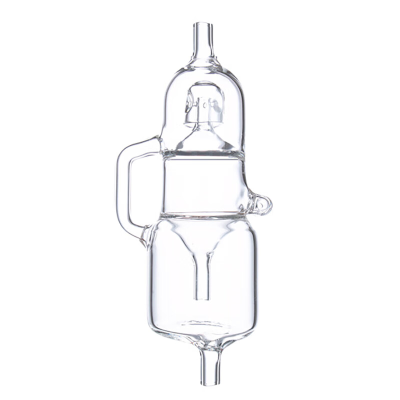 纳仕徳 was178 实验室高硼硅玻璃气液分离器  b款(上口7mm直管口)