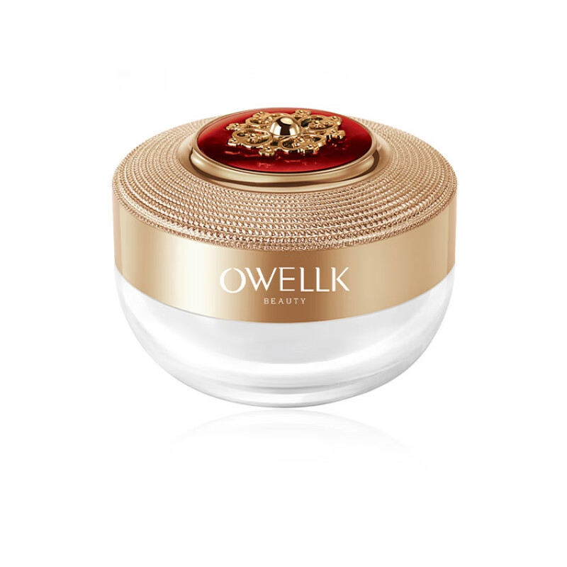 欧华蔻防水控油遮瑕贵妇膏轻薄透气提亮肤色裸妆粉底霜