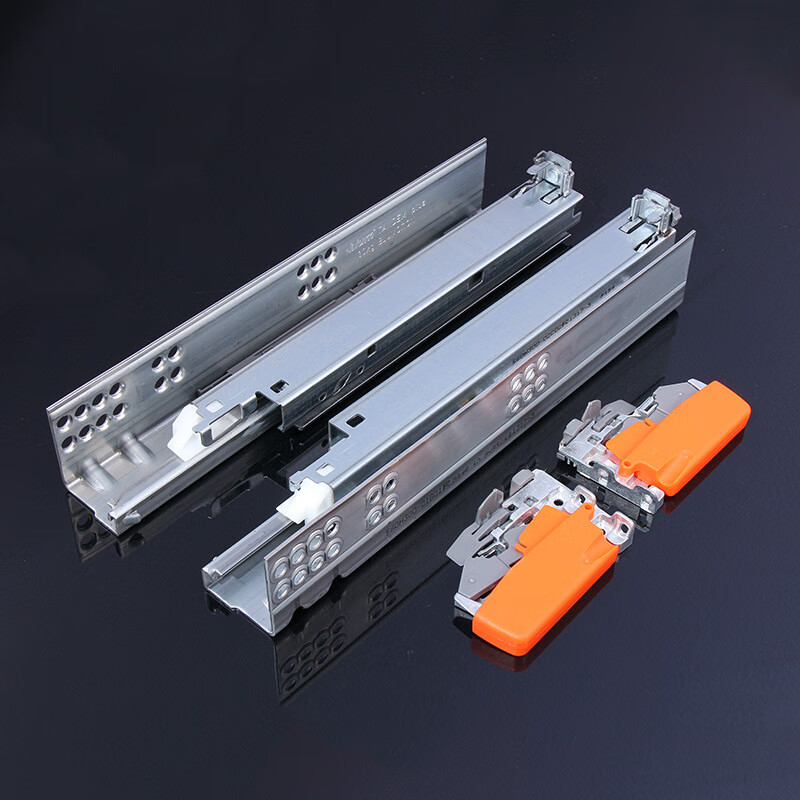 百隆(blum)百隆blum百隆全拉隐藏轨橱柜抽屉轨道阻尼反弹滑道托底滑轨