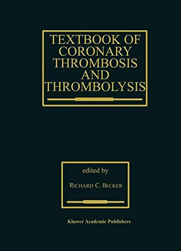 预订 textbook of coronary thrombosis and thrombolysis
