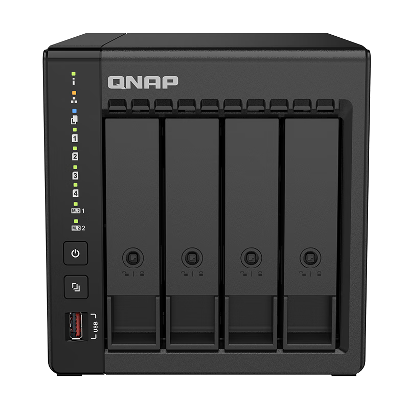 QNAP 威联通 TS-466C 四盘位NAS（奔腾N6005、8GB）