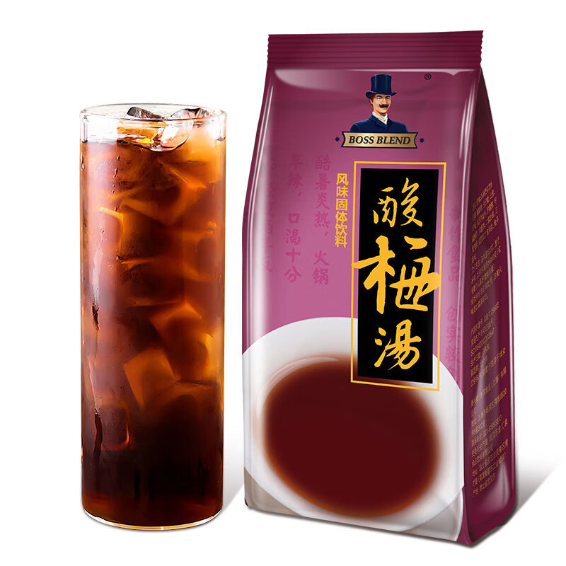 雀巢（NESTLE）橙汁粉果珍果汁粉沖飲速溶果維c橘子粉檸檬味飲料沖劑飲料粉 Boss Blend酸梅粉1kg