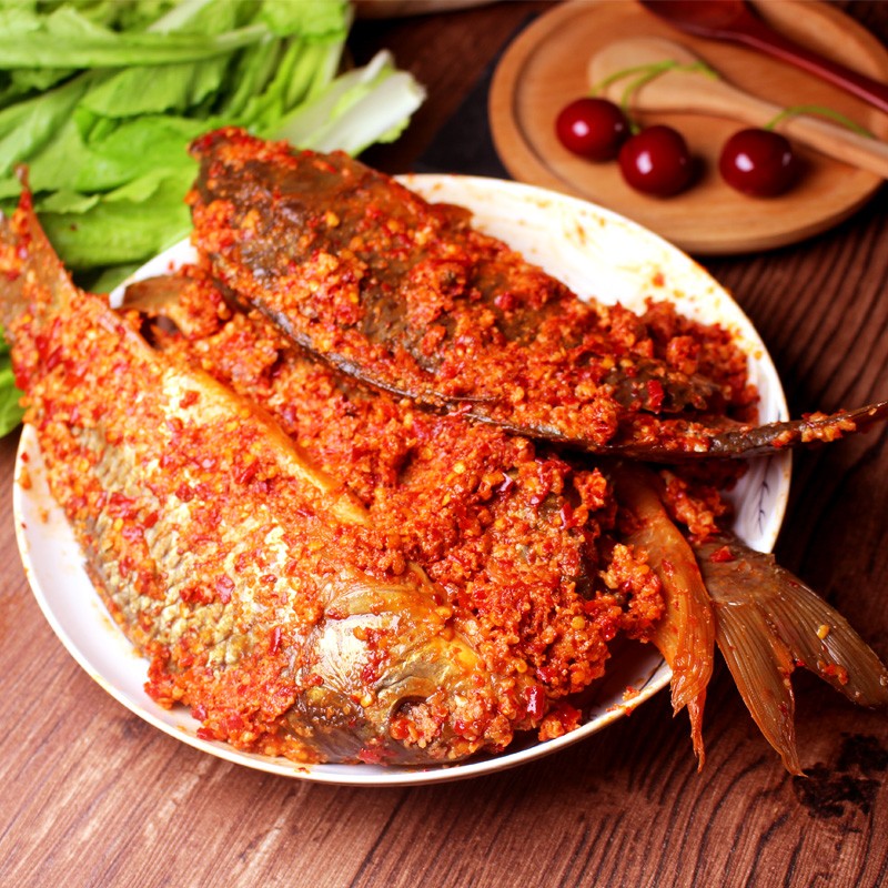 鲜太公贵州特产黎平稻花鱼 农家酸鱼 禾花鱼 鲤鱼腌鱼咸鱼 海鲜水产