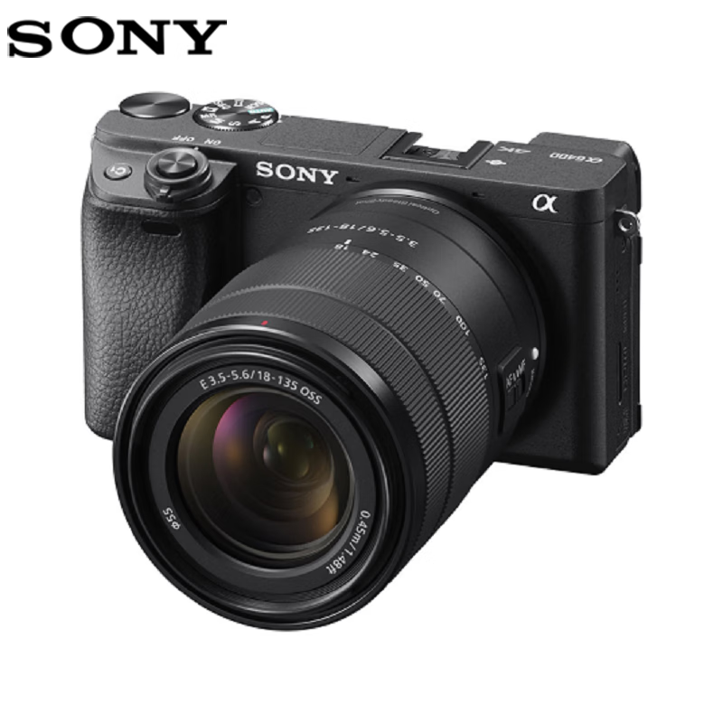 索尼(sony)ilce-6400m 半画幅 4k视频vlog微单数码相机18-135mm中长焦