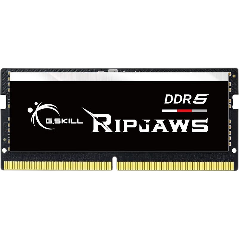 G.SKILL 芝奇Ripjaws DDR5系列 32GB單支筆記本內存條4800頻率S3838 F5-4800S3838A32GX1-RS 32GB 1條