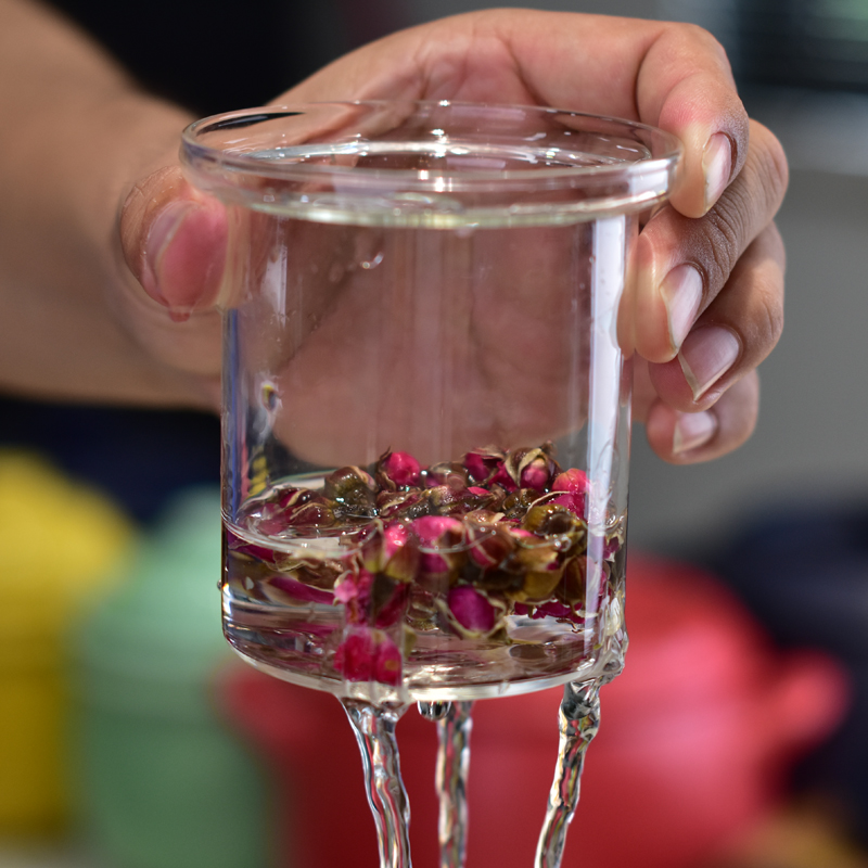 凯得宝(K+dep)日式砂锅茶壶竹柄小汤壶陶瓷煮水烧水壶熬中药养生砂壶 竹柄茶壶春波绿色 1.8L