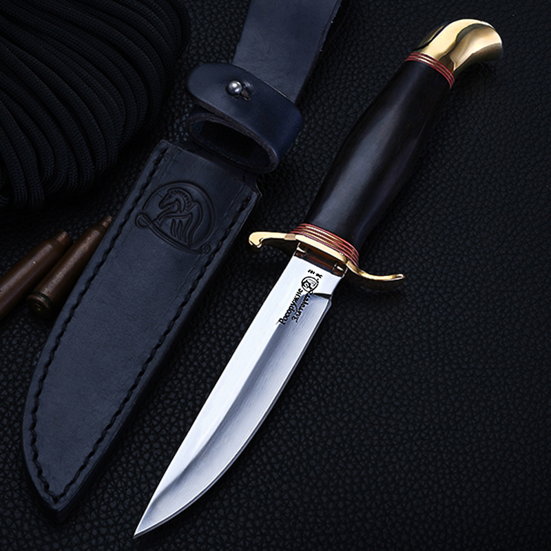 户外装备工具小刀具俄罗斯刀子防身多功能登山用品荒野外求生刀随身