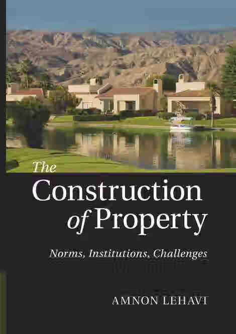 预售 按需印刷the construction of property