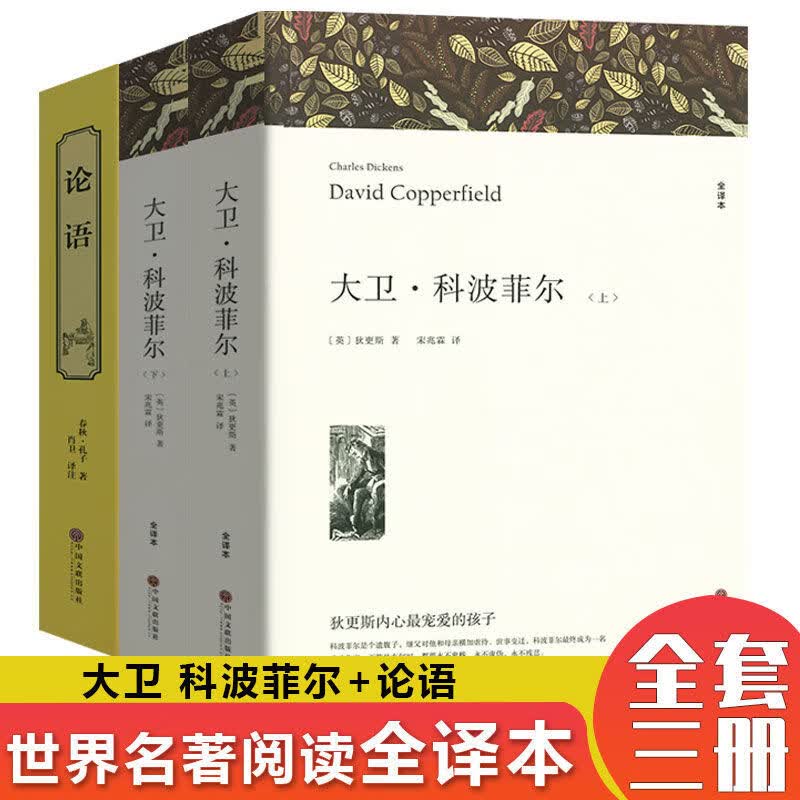 经典世界名著高中名著战争与和平简爱童年复活红与黑悲惨世界 大卫科波菲尔+论语