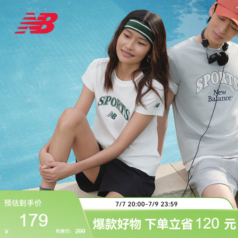 NEW BALANCE26年女款夏季百搭户外运动短袖T恤WT61U9ID SST L
