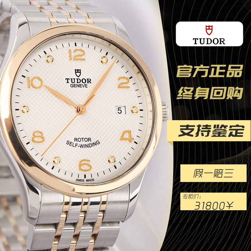 帝舵（TUDOR）二手95新帝舵1926系列M91651-0002男士手表瑞士进口时尚41毫米奢侈品名表原装正品钻刻全自动机械腕表 1926系列M91651-0002