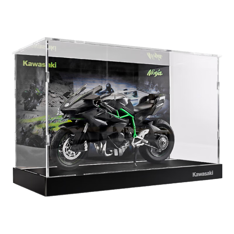 美馳圖（Maisto） 1:12川崎H2R摩托車模型展示禮盒仿真合金車模玩具男孩六一禮物